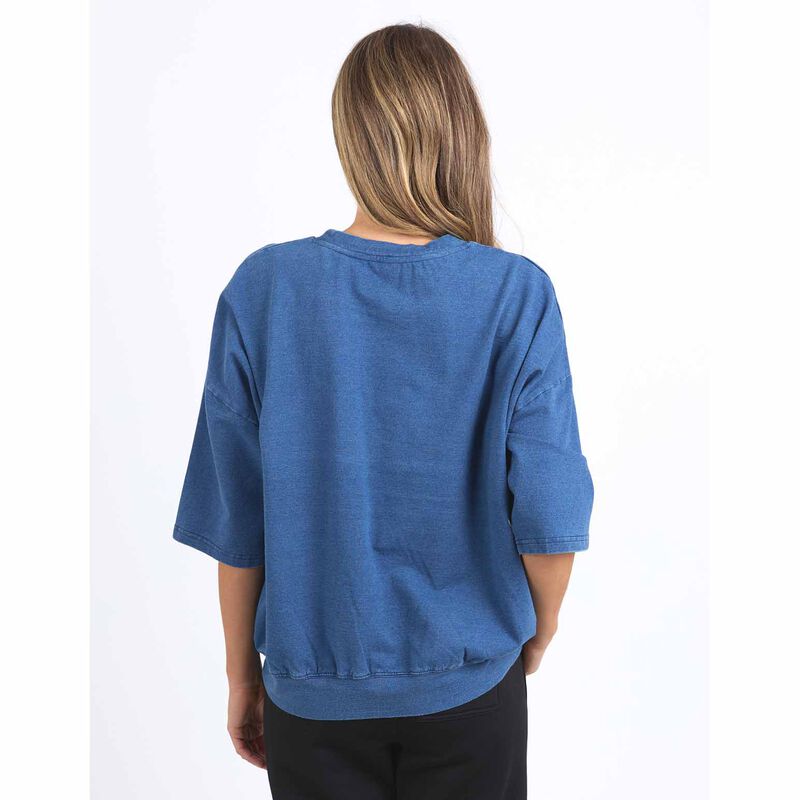 ELM Mazie Sweat Denim Look image number 1